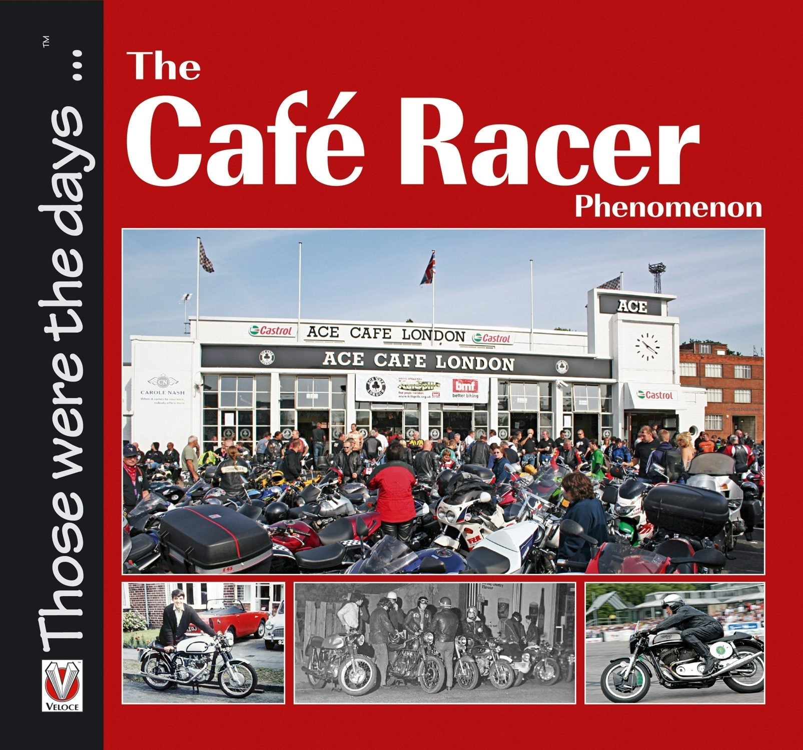 Book cover image for The Café Racer Phenomenon ISBN: 9781845848934